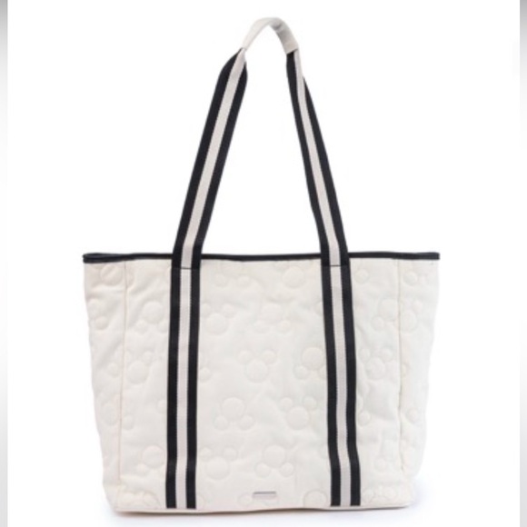 DISNEY MICKEY QUILTED TOTE BAG COLOR CREAM - Picture 4 of 11